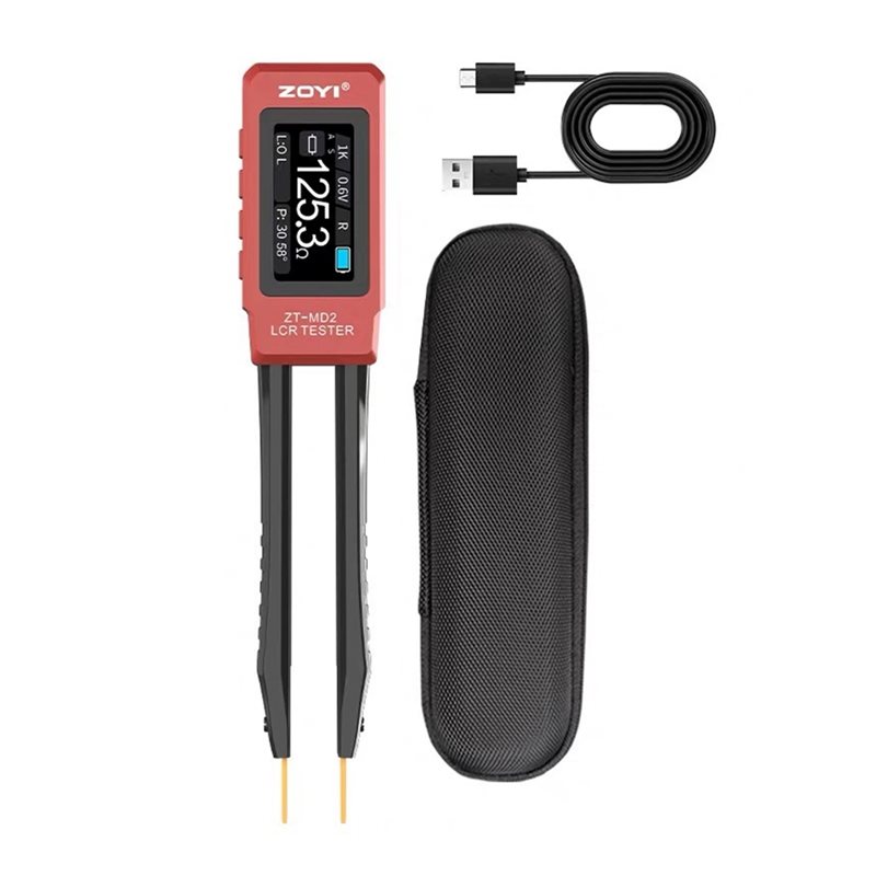 Smd Tweezer Set - ZOYI ZTMD2 Intelligent Tweezers LCR Digital