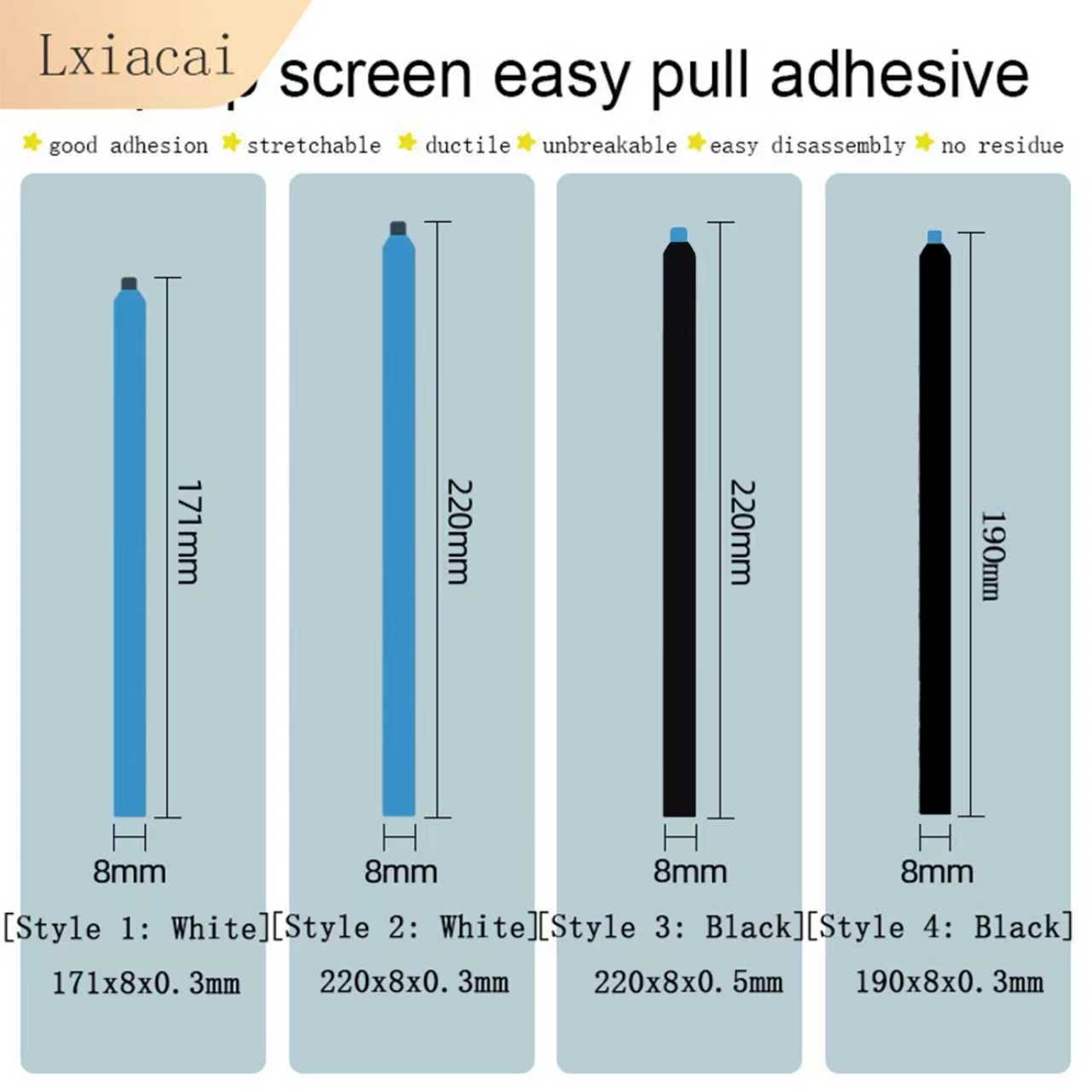 Lcd Screen Adhesive - Easy Pull Glue Laptop Screen LCD