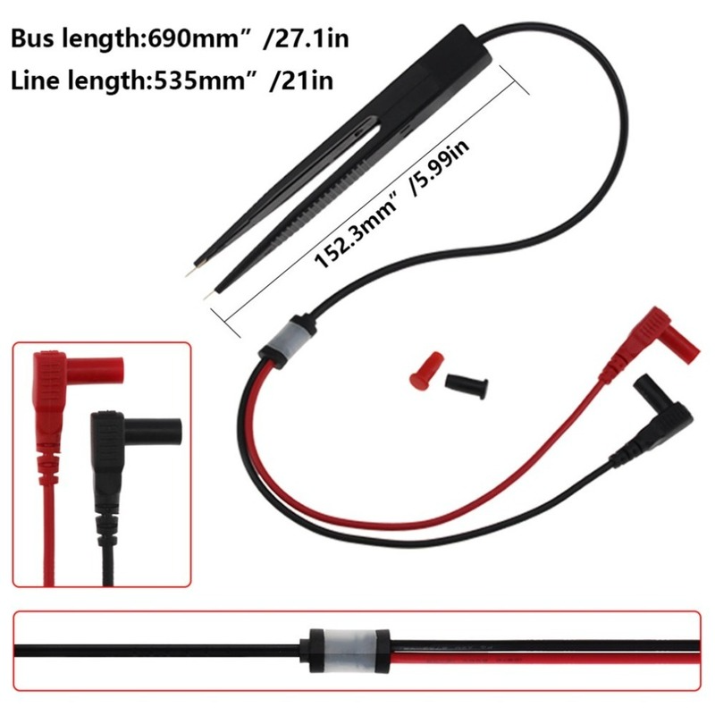 Smd Tweezer Set - High Quality Meter Clip SMD Inductor