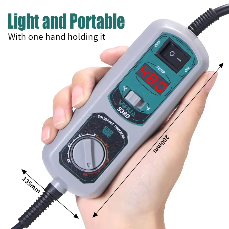 YIHUA 938D Portable Tweezers S - Smd Tweezer Set review and price