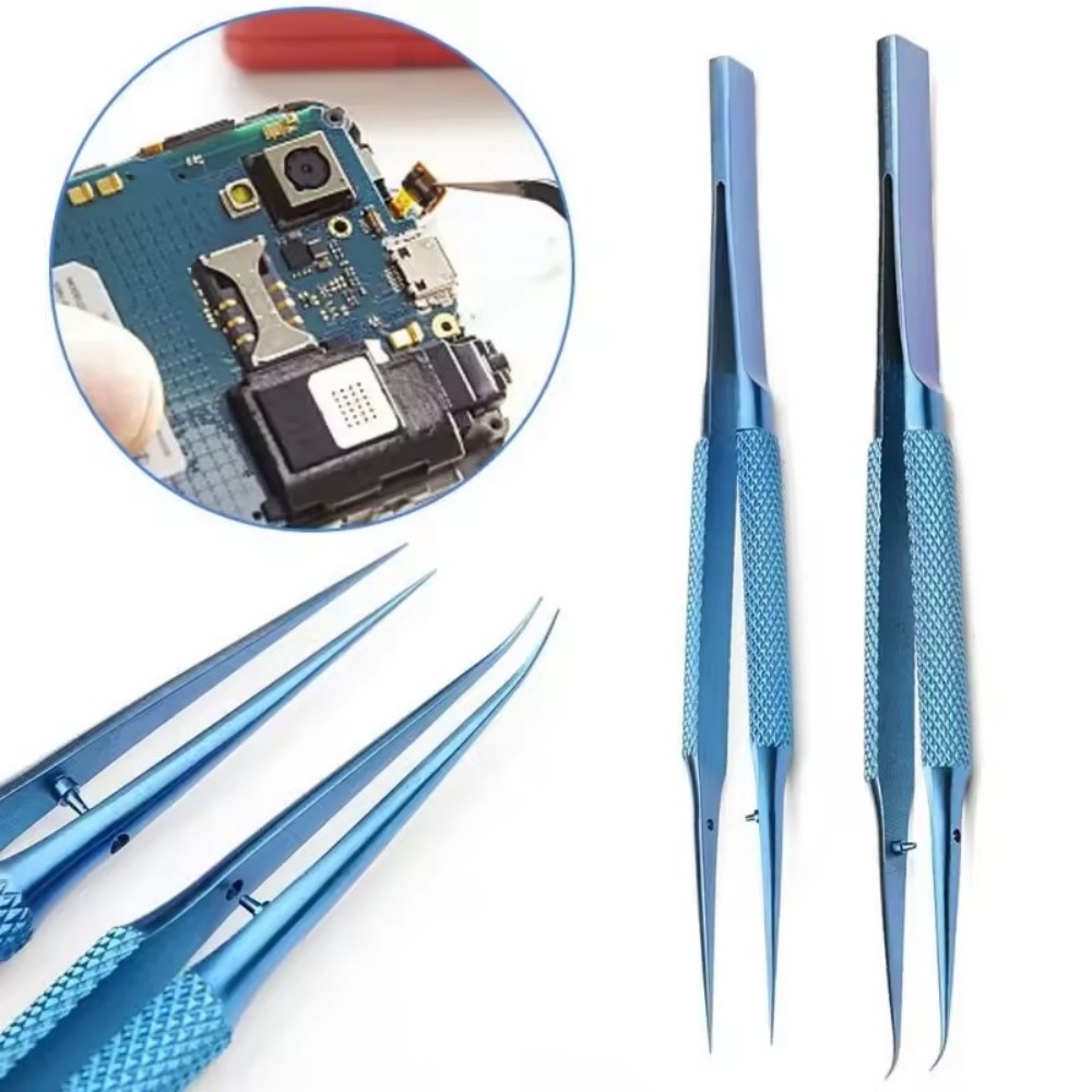 1pc Titanium Alloy Anti-Magnet - Smd Tweezer Set review and price