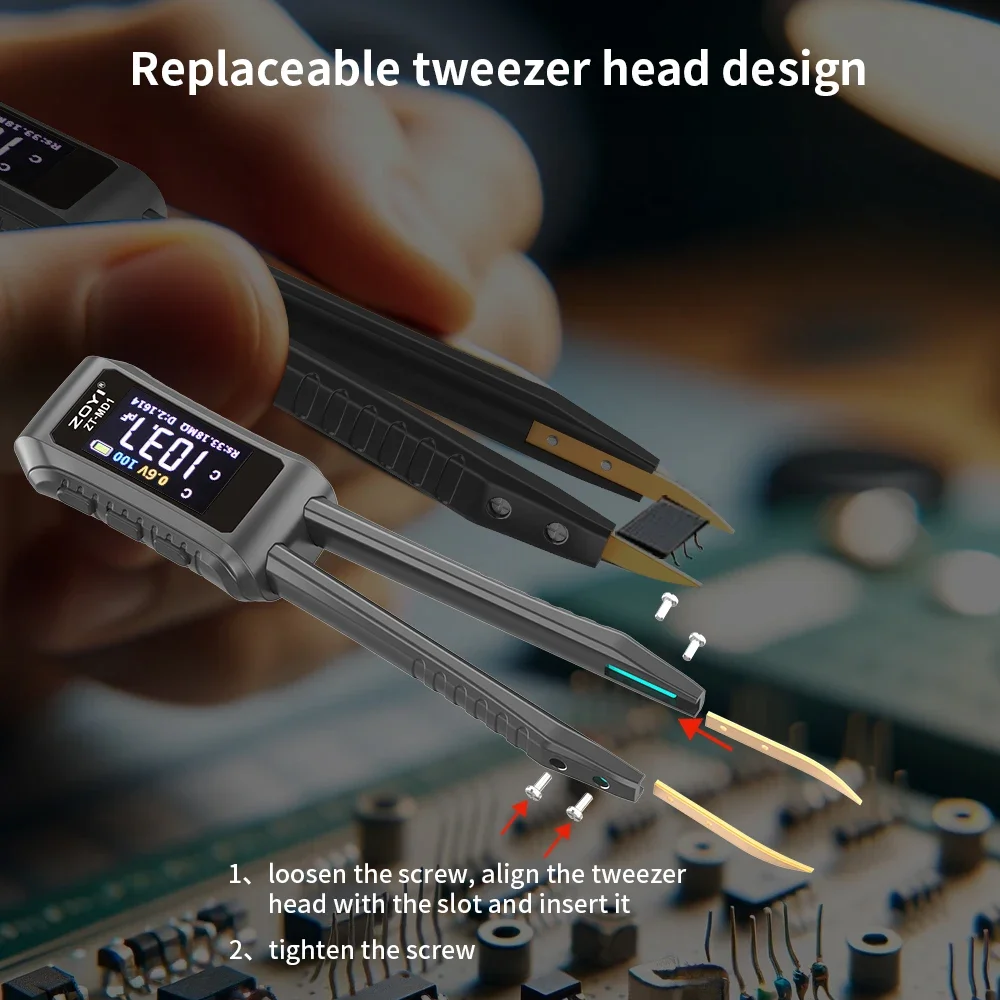 ZOYI ZT-MD1 High Precision Por - Smd Tweezer Set review and price