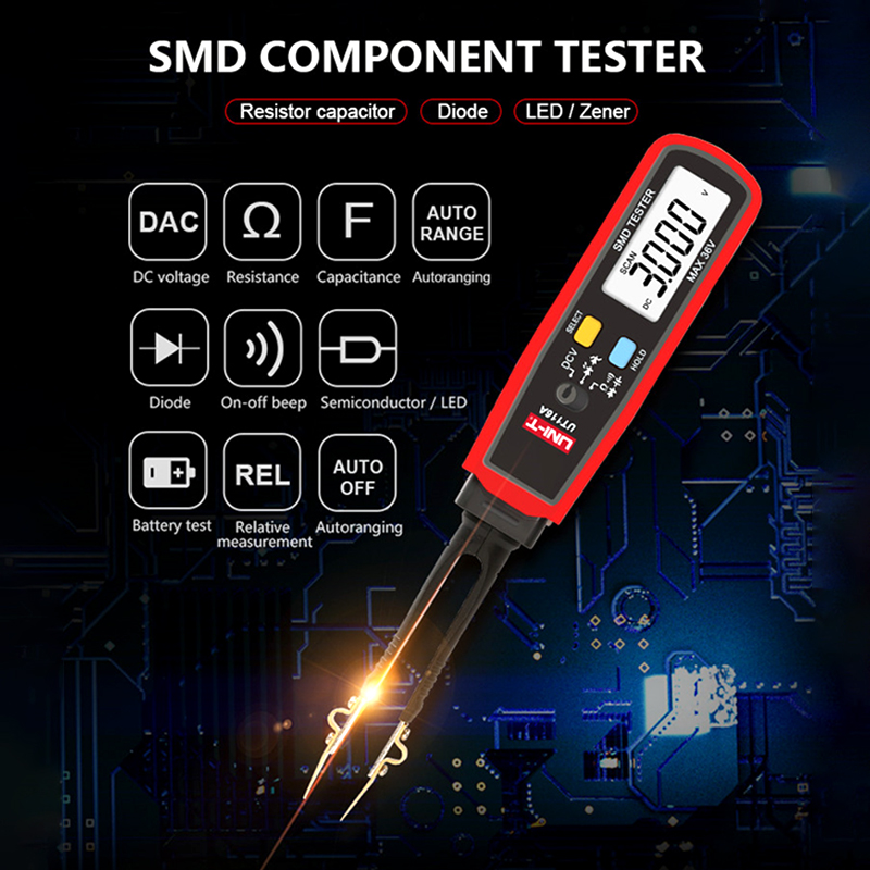 UNI-T UT116A UT116C Digital Tw - Smd Tweezer Set review and price