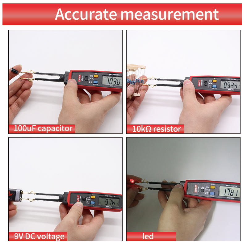 UNI-T UT116A UT116C Digital Tw - Smd Tweezer Set review and price